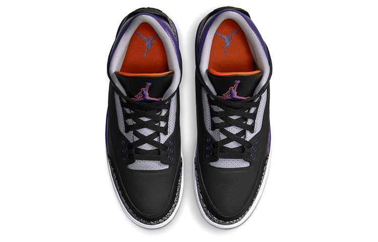 Air Jordan 3 Retro Black Court Purple CT8532-050