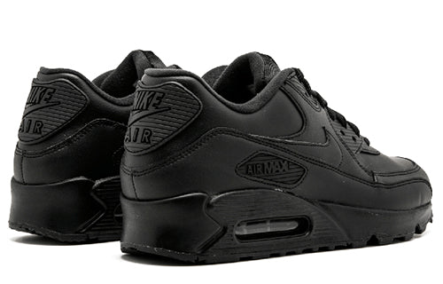 Nike Air Max 90 Leather Black 302519-001 KICKSOVER