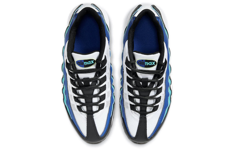 Nike Air Max 95 GS 'Oracle Aqua' Black/White/Oracle Aqua/Ghost Green 905348-040 sneakmarks