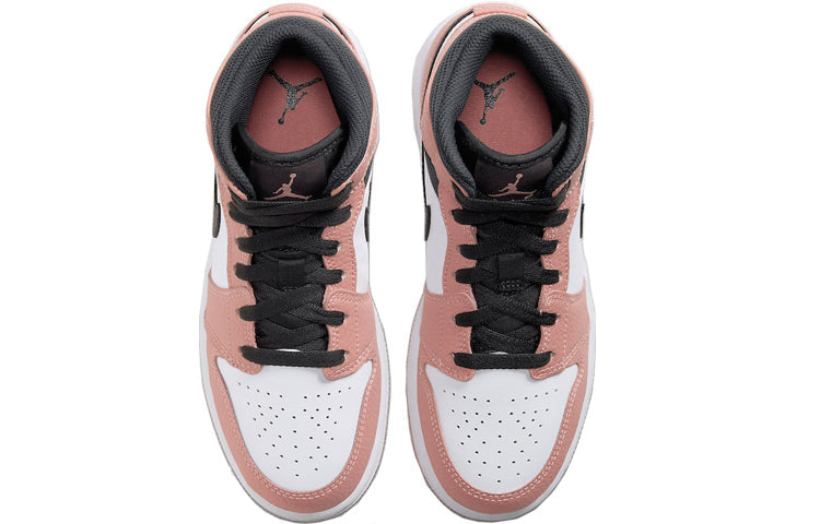 Air Jordan 1 Mid GS Pink Quartz 555112-603