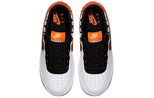 Nike Air Force 1 Low LV8 GS White/Black-Orange 820438-109 KICKSOVER