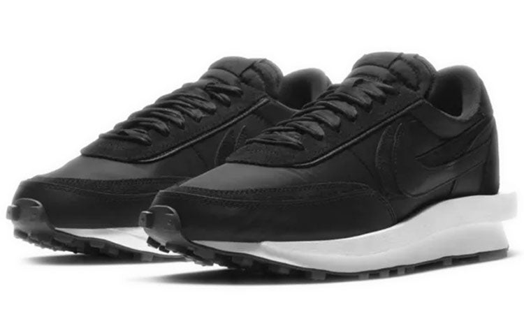 Nike LDWaffle x Sacai Black Nylon BV0073-002 sneakmarks