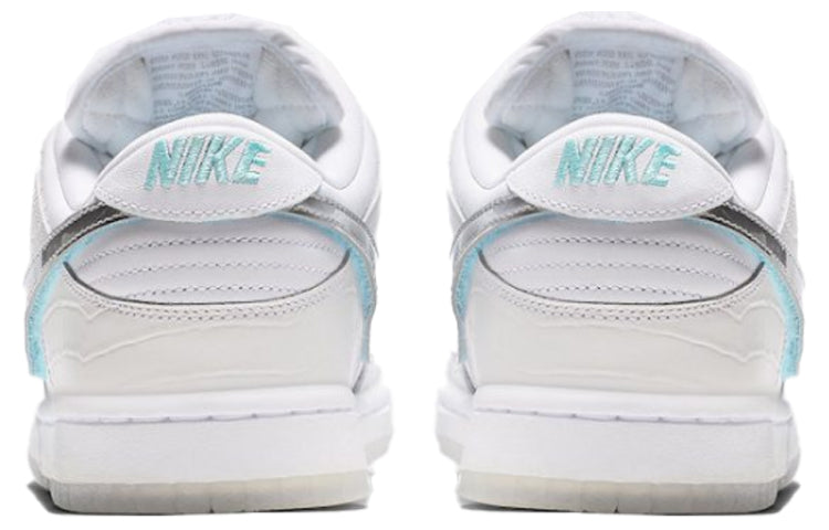 Nike SB Skateboard Dunk Low Pro OG QS Diamond - White BV1310-100