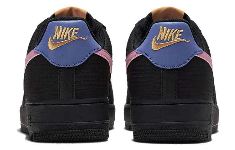 Nike Air Force 1 Low 'Black ACG' Black/Persian Violet/Pollen Rise/Magic Flamingo CD0887-001 KICKSOVER