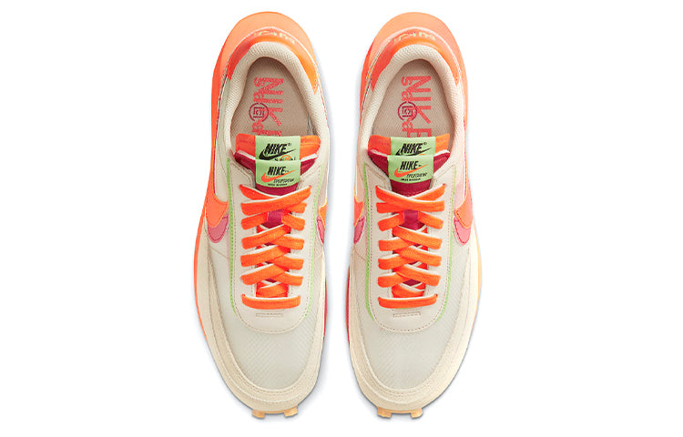 Nike LDWaffle x Sacai x CLOT Orange Blaze DH1347-100 sneakmarks