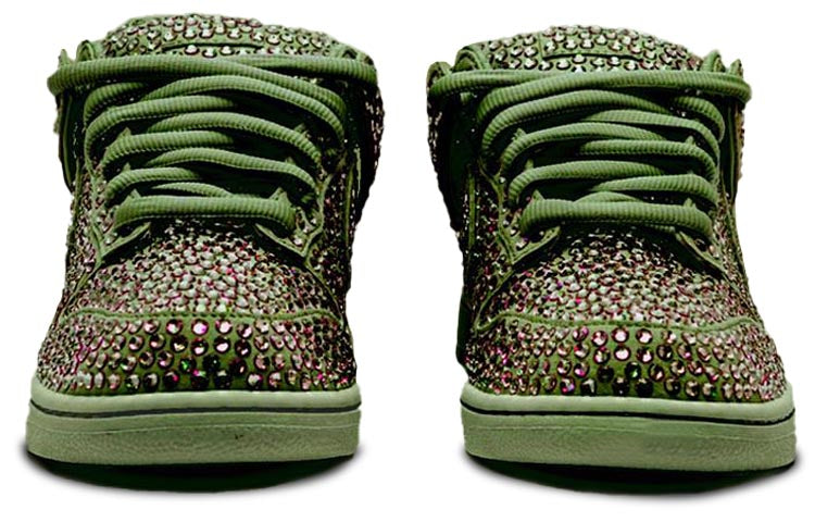 Nike Cactus Plant Flea Market x Swarovski x Dunk Low 'Spiral Sage' Spiral Sage/Spiral Sage CZ2670-300