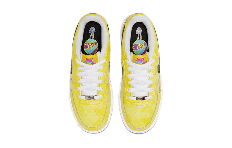 Air Force 1 Low GS 'Peace, Love, and Basketball' Speed Yellow/Black/Laser Blue DC7299-700 KICKSOVER