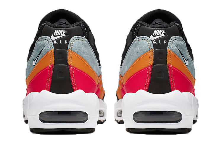 Nike Air Max 95 Essential 'Ocean Cube' Black/White-Ocean Cube-Kumquat AT9865-002 sneakmarks