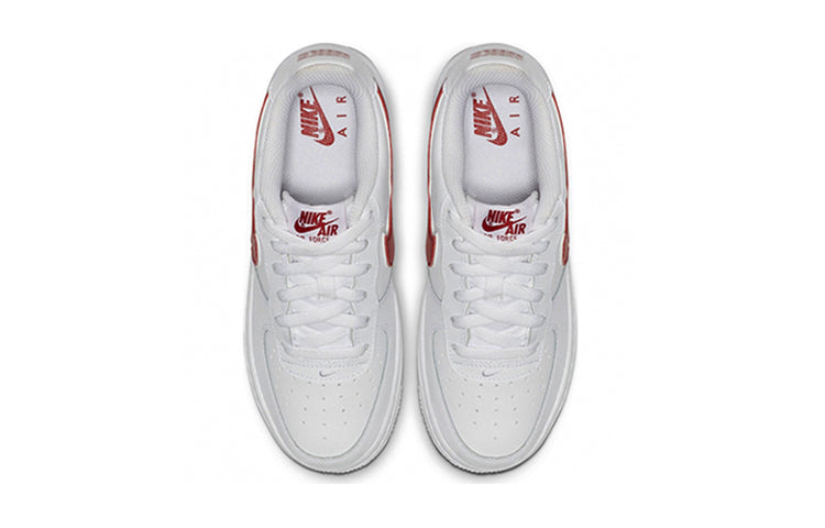 Nike Air Force 1 Low GS White Gym Red AV6252-101 KICKSOVER