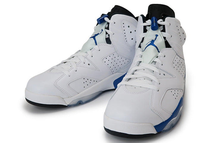 Air Jordan 6 Retro Sport Blue 384664-107