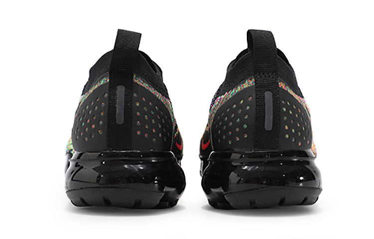 Nike Womens Air VaporMax Flykint 2 Black Multi Color 942843-015