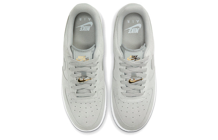 Nike Air Force 1 Low Grey Suede DC4458-001 KICKSOVER