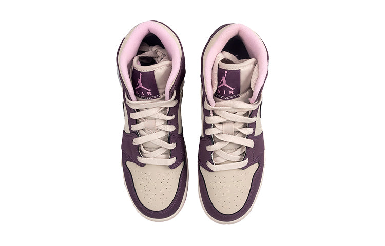 Air Jordan 1 Mid GS Pro Purple 555112-500