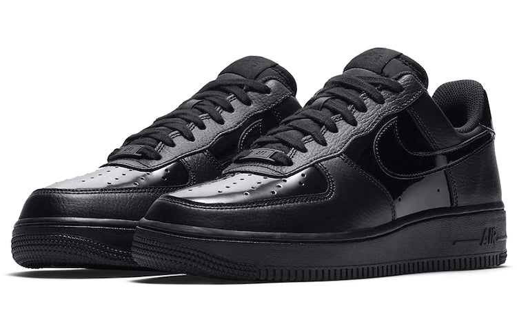 Nike Womens Air Force 1 Low '07 'Triple Black' Black/Black-Black AH0287-001 KICKSOVER