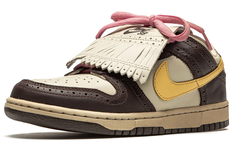 Nike Dunk Low Premium SB Skateboard 'Golf' Net/Maize-Baroque Brown 313170-171
