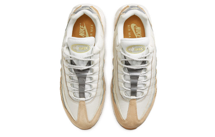 Nike Womens Air Max 95 'Coconut Milk' Sail/Coconut Milk/Lemon Drop/Light Citron DD6622-100 sneakmarks