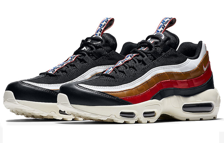 Nike Air Max 95 TT PRM Pull Tab - Navy Red Brown AJ4077-002 sneakmarks