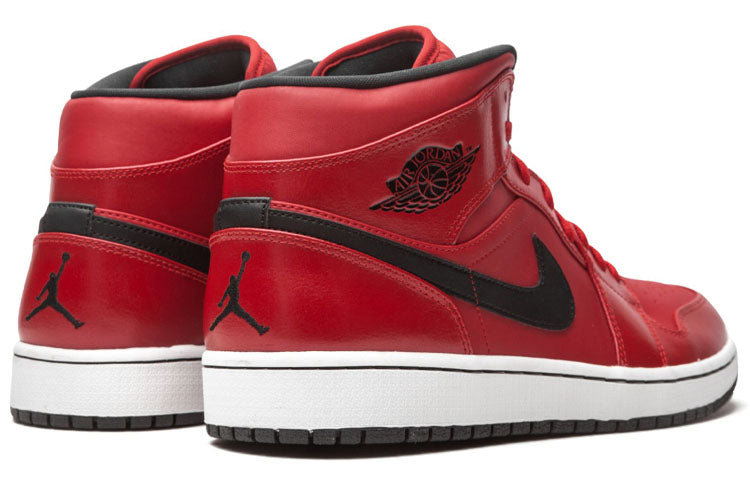 Air Jordan 1 Mid Gym Red Black 554724-602