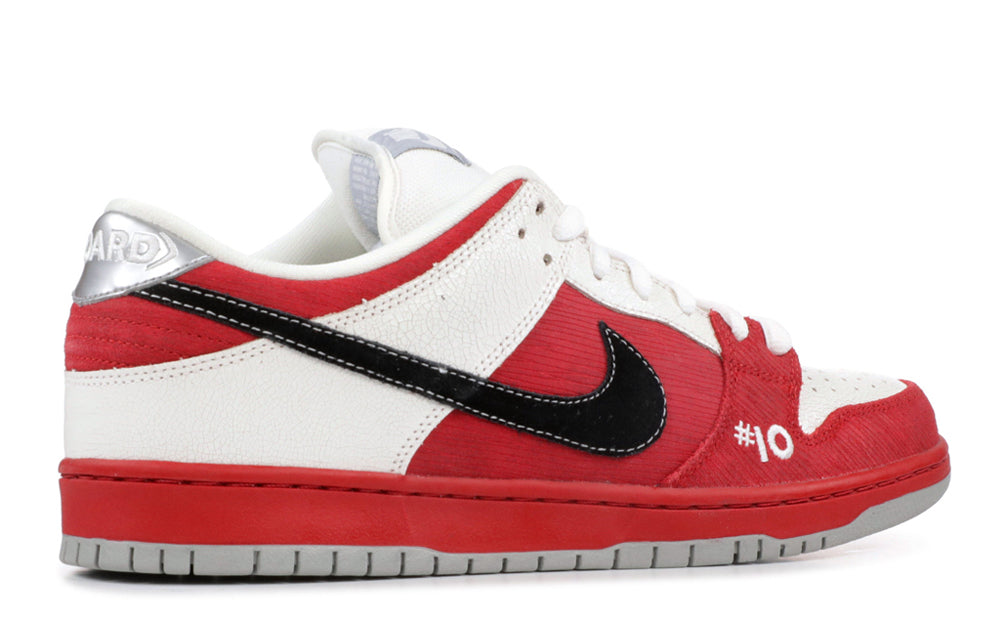 Nike Dunk Low Premium SB Skateboard 'Roller Derby' Varsity Red/Black-White-Wolf Grey 313170-601