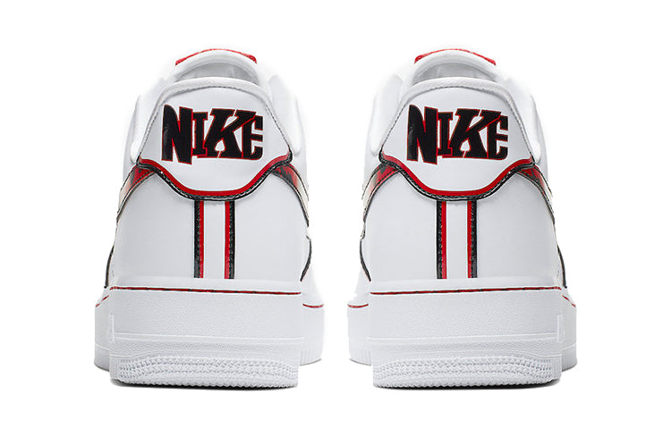 Nike Air Force 1 Low '07 'Rodman' White/Black-University Red CK6686-100 KICKSOVER