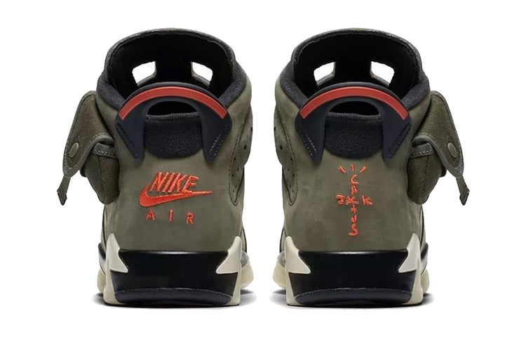 Air Jordan 6 Retro SP GS Travis Scott - Medium Olive CN1085-200