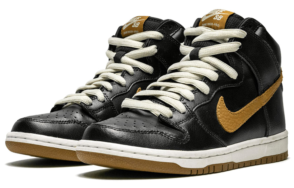 Nike Dunk High Pro SB Skateboard 'Guinness' Black/Lt British Tan 305050-020