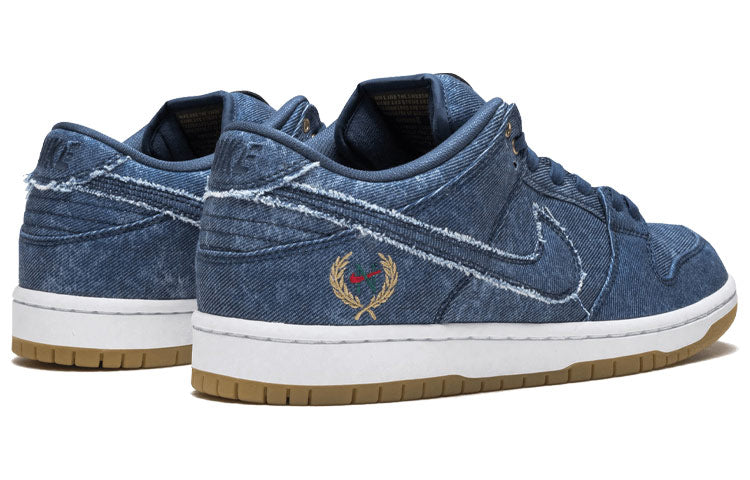Nike SB Skateboard Dunk Low TRD QS Denim - Utility Blue 883232-441