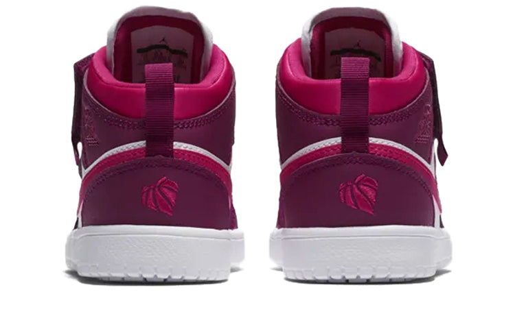 Air Jordan 1 Mid ALT PS 'True Berry' True Berry/Rush Pink-White AT4612-661