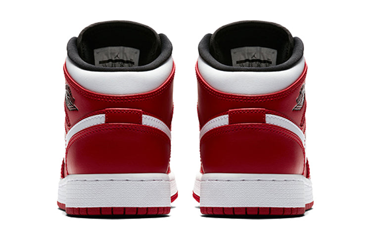 Air Jordan 1 Mid BG Gym Red 554725-605