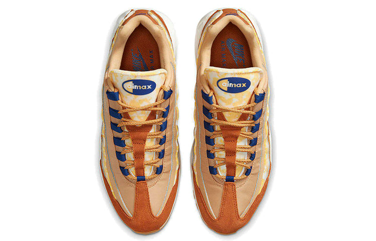 Nike Air Max 95 'Twine Tawny Royal' Twine/Tawny/Deep Royal Blue/Sail CU1560-700 sneakmarks