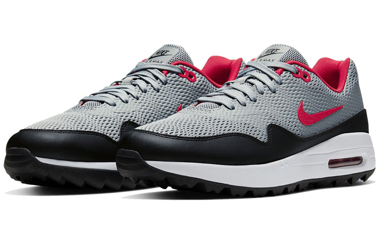 Nike Air Max 1 Golf 'Particle Grey Red' Particle Grey/Black/White/University Red CI7576-002 KICKSOVER