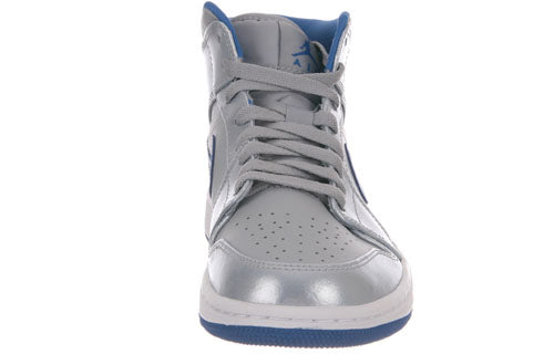 Air Jordan 1 Mid 'Wolf Grey' Wolf Grey/White-Sport Blue 554724-025