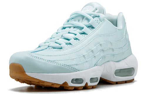 Nike Womens Air Max 95 'Fiberglass' Fiberglass/Fiberglass-White-Gum Yellow 919491-301 sneakmarks