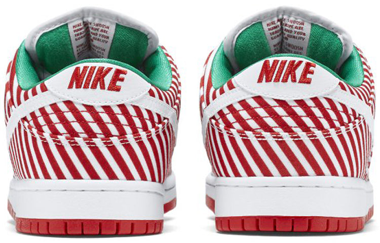Nike SB Skateboard Dunk Low 'Candy Cane' Challenge Red/Stadium Green-White 313170-613