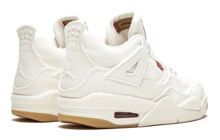 Air Jordan 4 Retro Levis NRG GS Levis - White Denim AQ9103-100