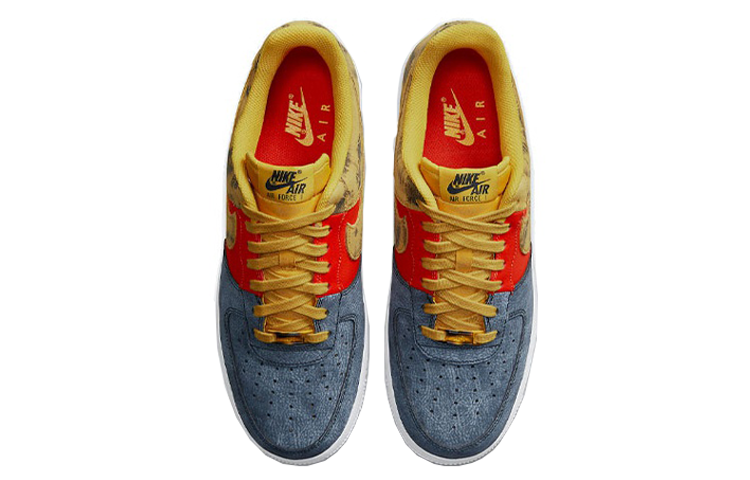 Nike Air Force 1 Low 'Dark Sulphur' Tie Dye Dark Sulphur CZ0337-700 KICKSOVER