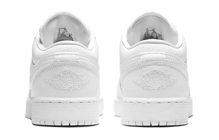 Air Jordan 1 Low GS Triple White 553560-130