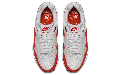 Nike Womens Air Max 1 'Habanero Red' Vast Grey/Habanero Red 319986-035 KICKSOVER