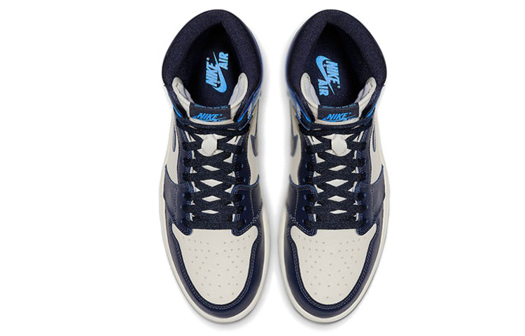 Air Jordan 1 Retro High OG UNC - Obsidian University Blue 555088-140