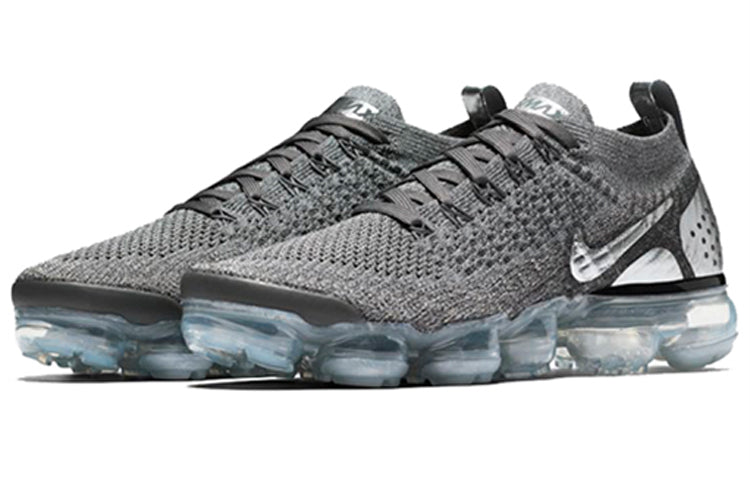 Nike Womens Air VaporMax Flyknit 2 Dark Grey Silver 942843-013