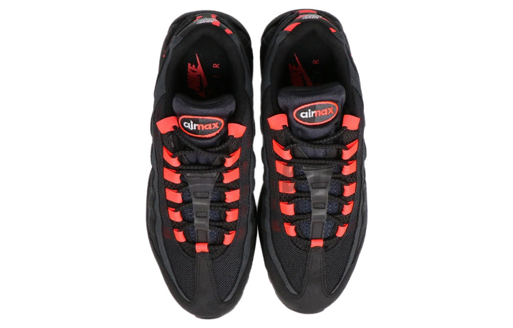 Nike Air Max 95 'Black Laser Crimson' Black/Laser Crimson/Anthracite DA1513-001 sneakmarks