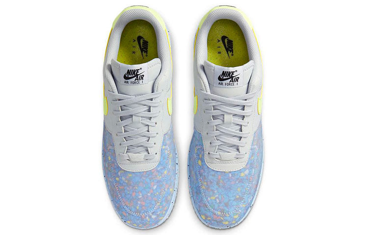 Nike Air Force 1 Low 'Crater' Pure Platinum/Barely Volt/Summit White CZ1524-001 KICKSOVER