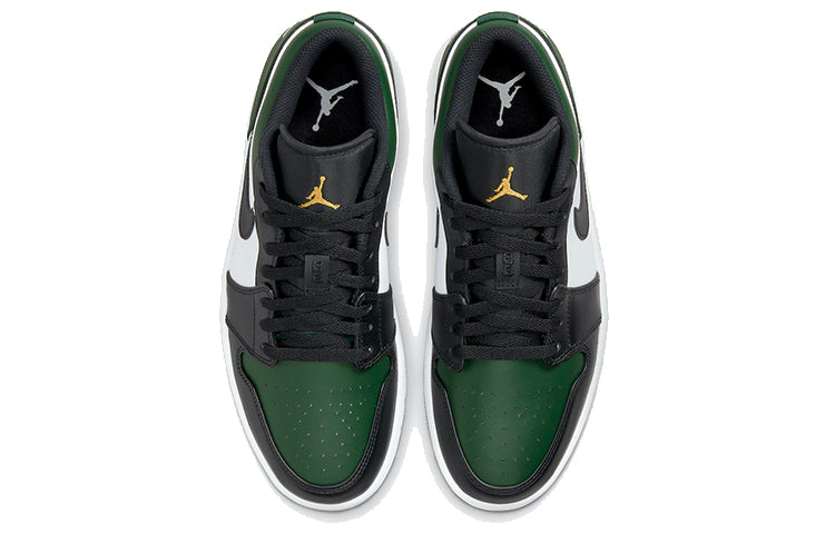 Air Jordan 1 Low Green Toe 553558-371