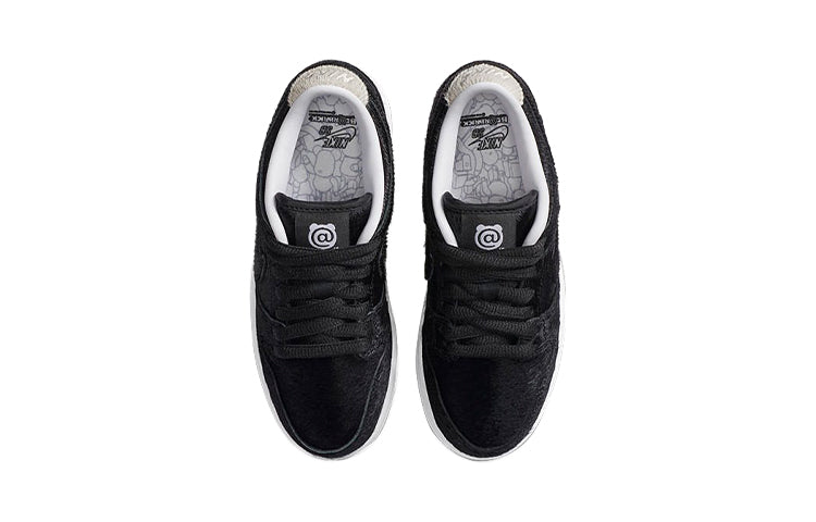 Nike Medicom Toy x Dunk Low SB Skateboard PS 'BE@RBRICK' Black/Black/White DC1630-001