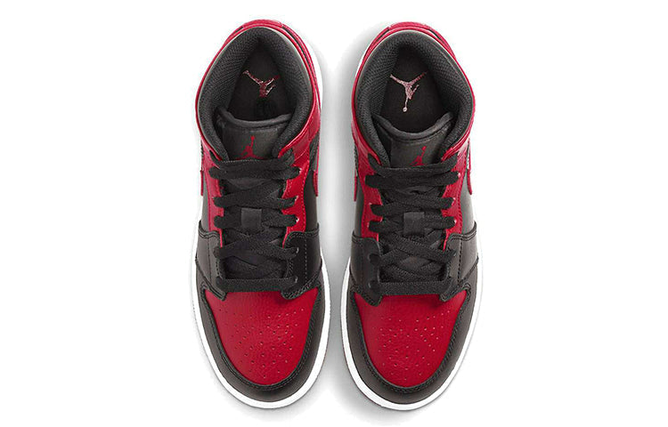 Air Jordan 1 Mid GS 'Banned' 2020 Banned 2020 (GS) 554725-074