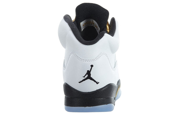 Air Jordan 5 Retro GS Olympic Gold Tongue 440888-133