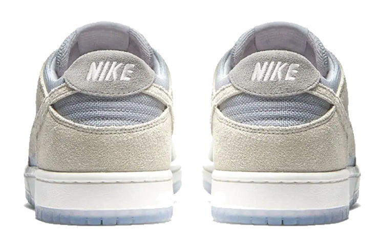 Nike SB Skateboard Zoom Dunk Low PRO WOLF GREY/SUMMIT White-CLEAR 854866-011