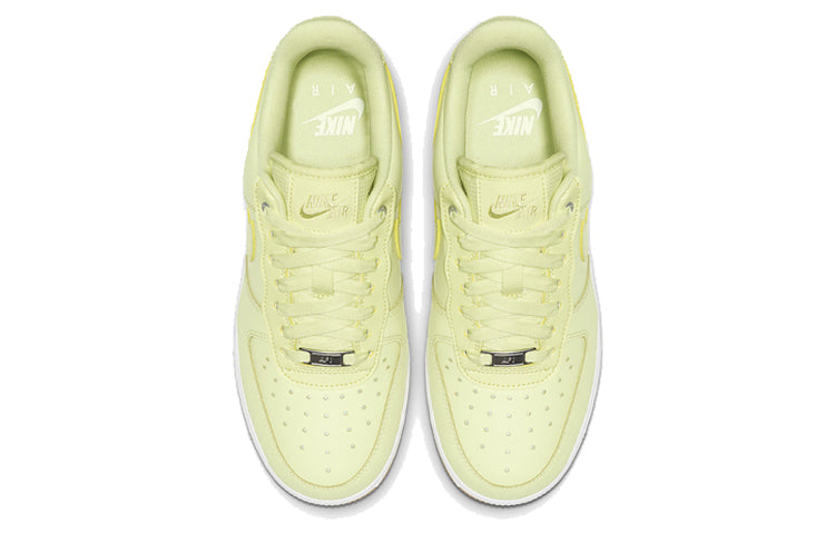 Nike Womens Air Force 1 Low Premium Luminous Green Luminous Green/Gum Medium Brown-White 896185-302 KICKSOVER