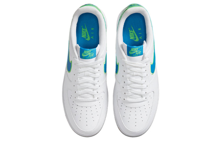 Nike Air Force 1 Low 'White Bright Blue Green' DA4660-100 KICKSOVER