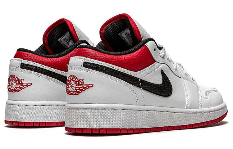 Air Jordan 1 Low GS 'White Gym Red' White/Gym Red/Black 553560-118